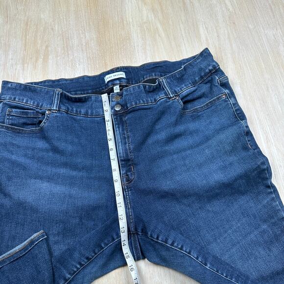 Lane Bryant Flex Magic Waistband Tighter Tummy High Rise Boot Jeans Plus 28 - Picture 7 of 16